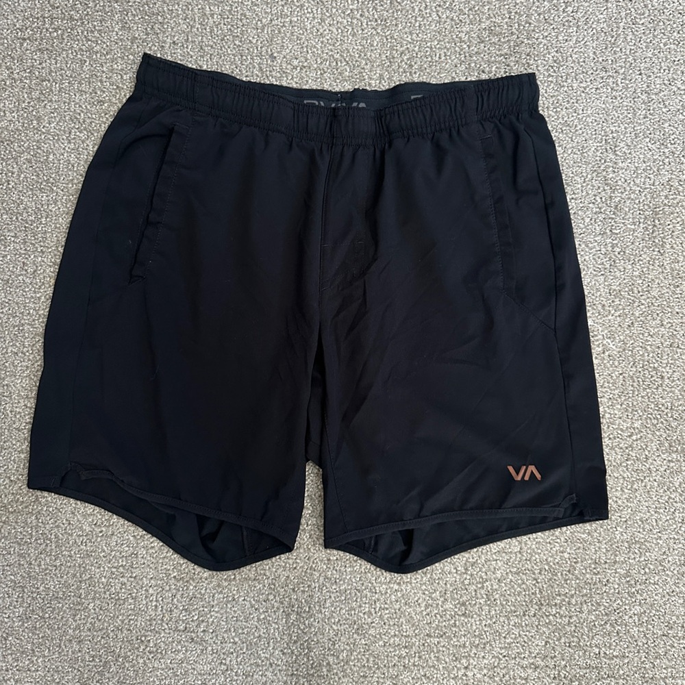 RVCA Black Yogger Shorts